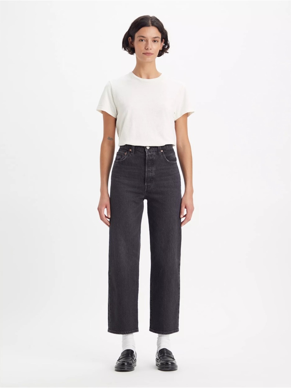 Levi's Premium RIBCAGE NO BACK POCKET WOMEN'S JEANS Women’s Size 28